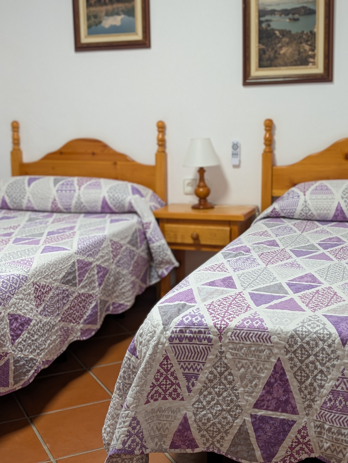 Habitaciones y baño
